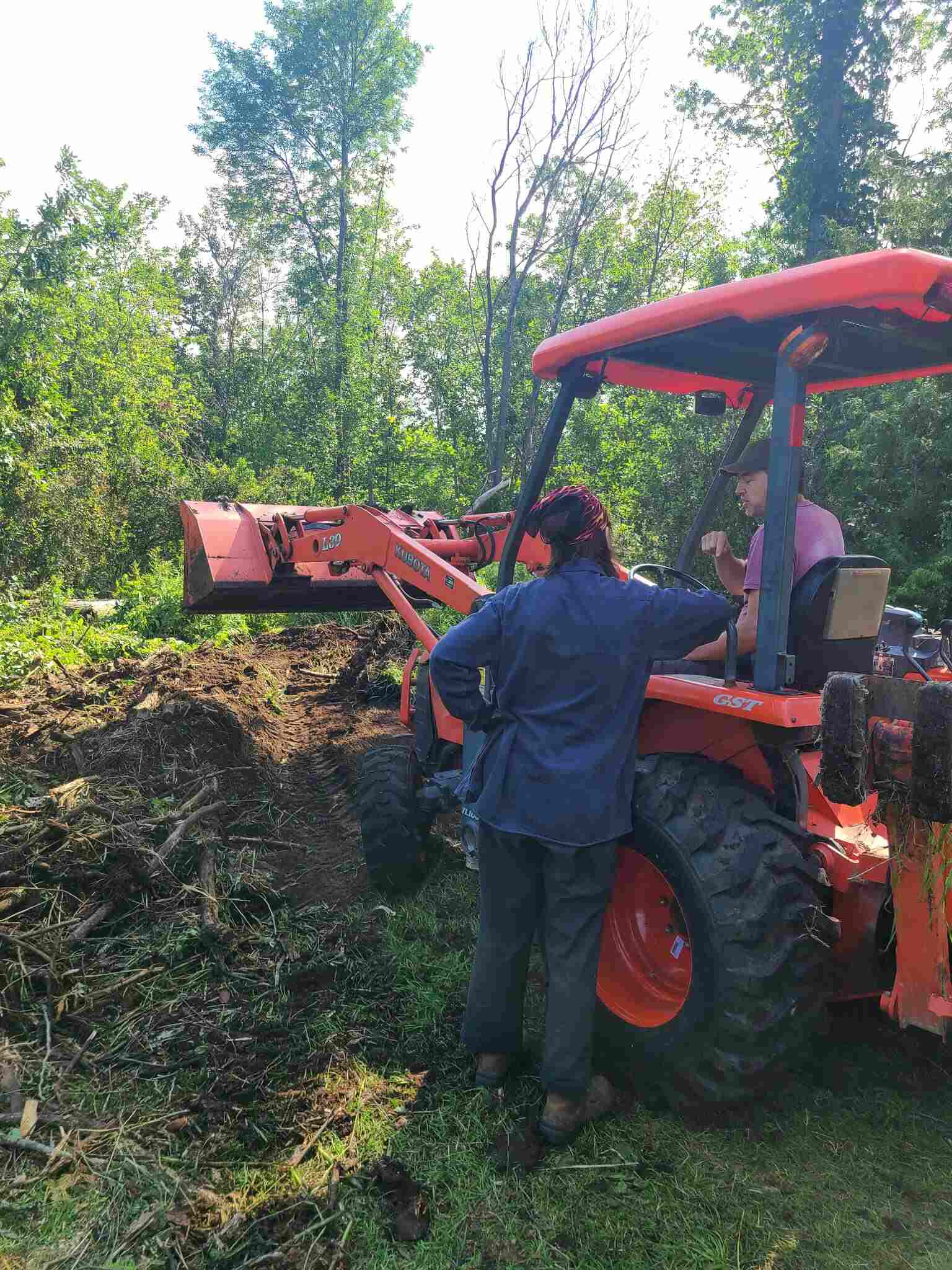 Tractor lesson